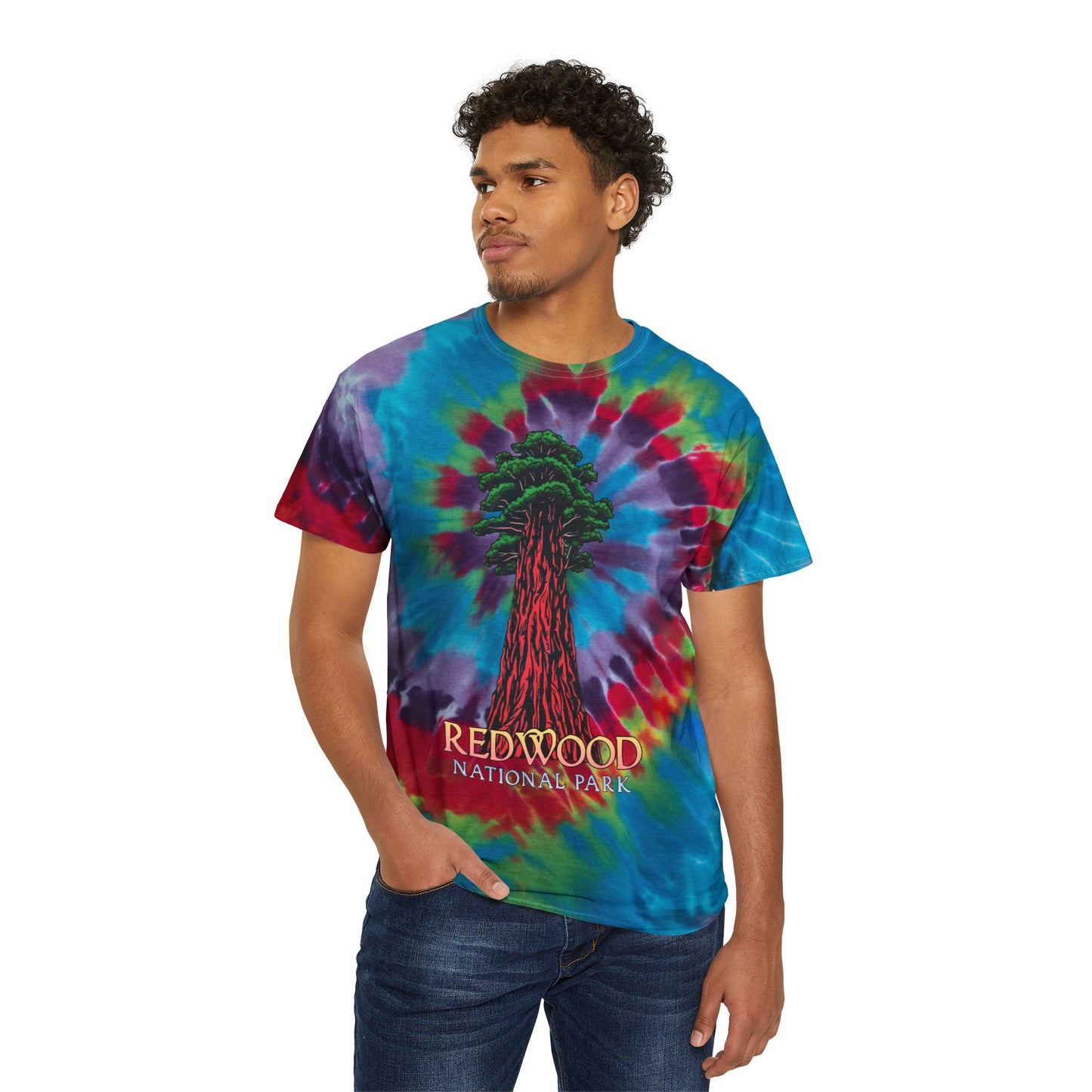 Redwood National Park Tie-Dye Tee