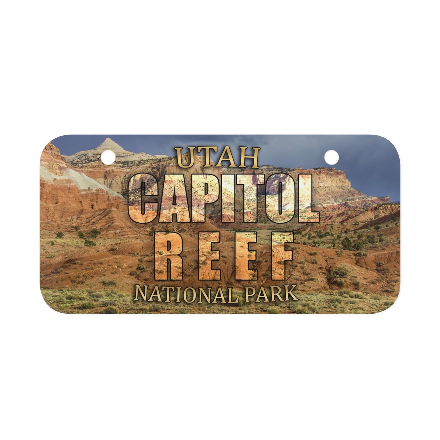 Capitol Reef National Park Custom License Plate
