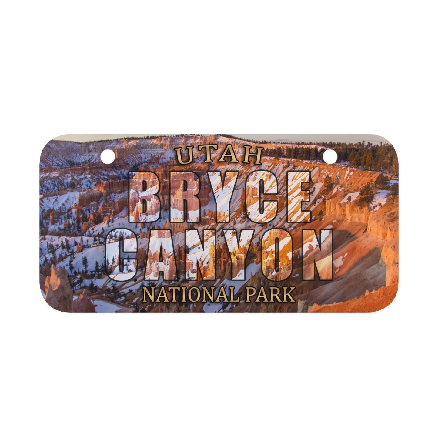Bryce Canyon National Park License Plate