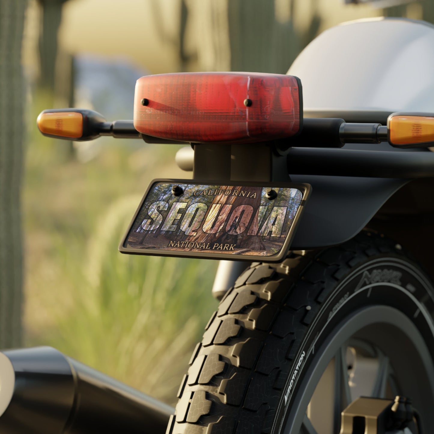 Sequoia National Park Custom License Plate