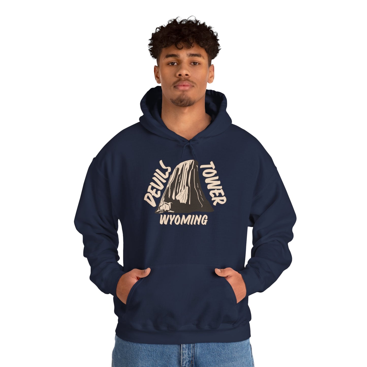 Devil's Tower National Monument Unisex Heavy Blend™ Hooded Sweatshirt