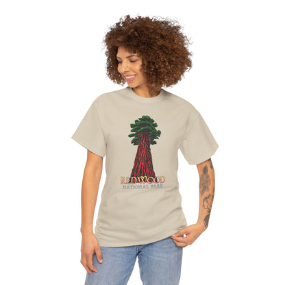 Redwood National Park Unisex Glidan Heavy Cotton Tee