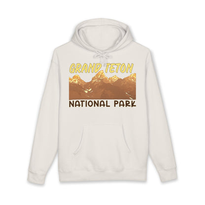 Grand Teton National Park Unisex Heavyweight Hooded Sweatshirt