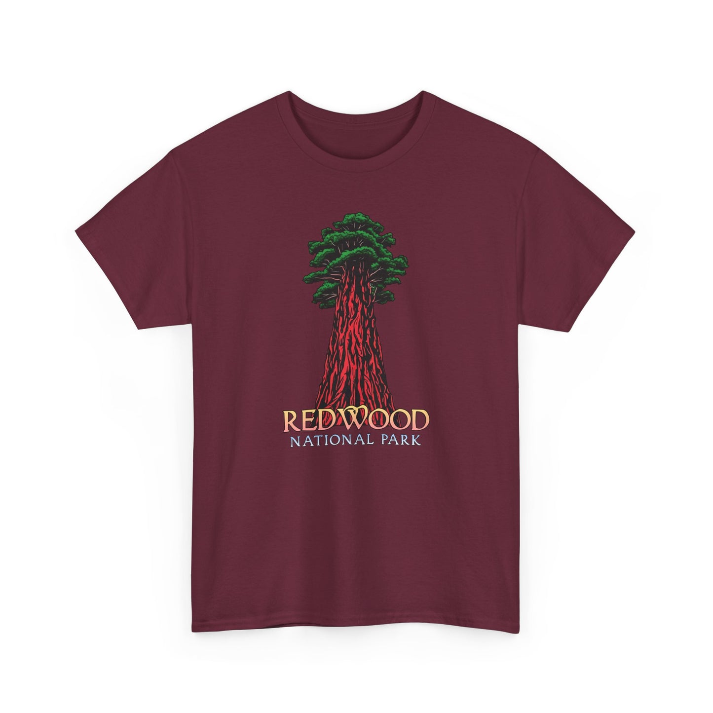 Redwood National Park Unisex Glidan Heavy Cotton Tee