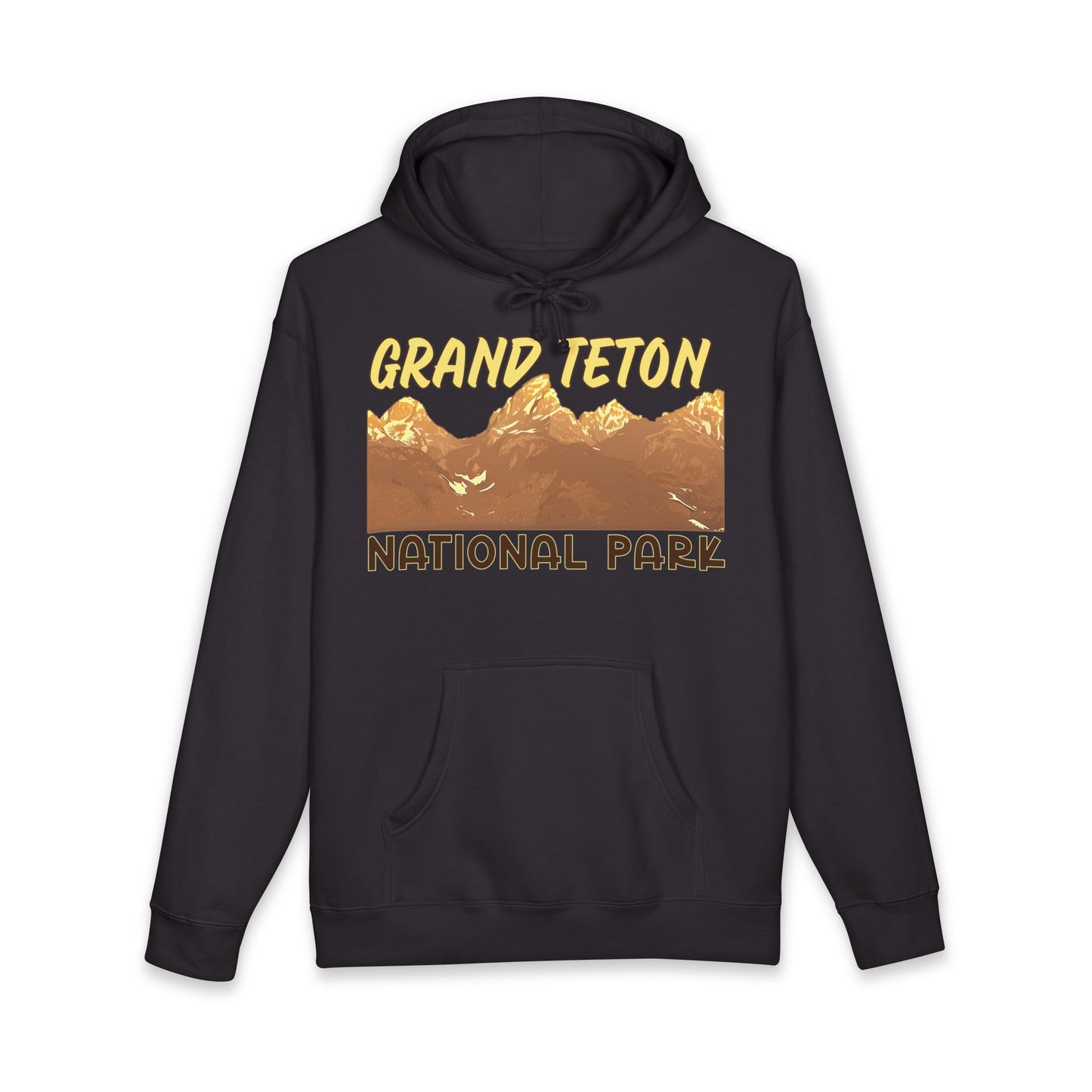 Grand Teton National Park Unisex Heavyweight Hooded Sweatshirt