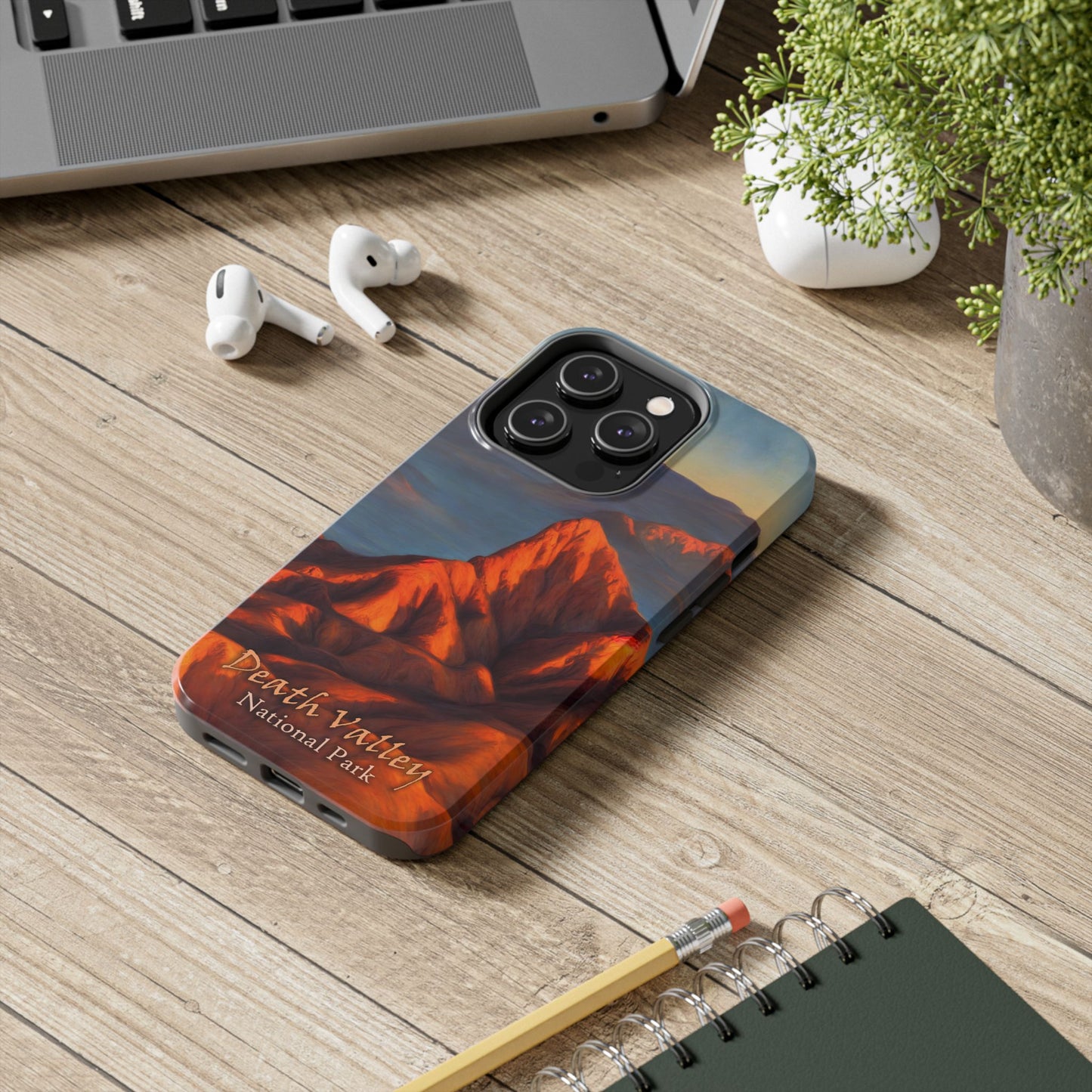 Death Valley National Park's Zabriskie Point Phone Cases