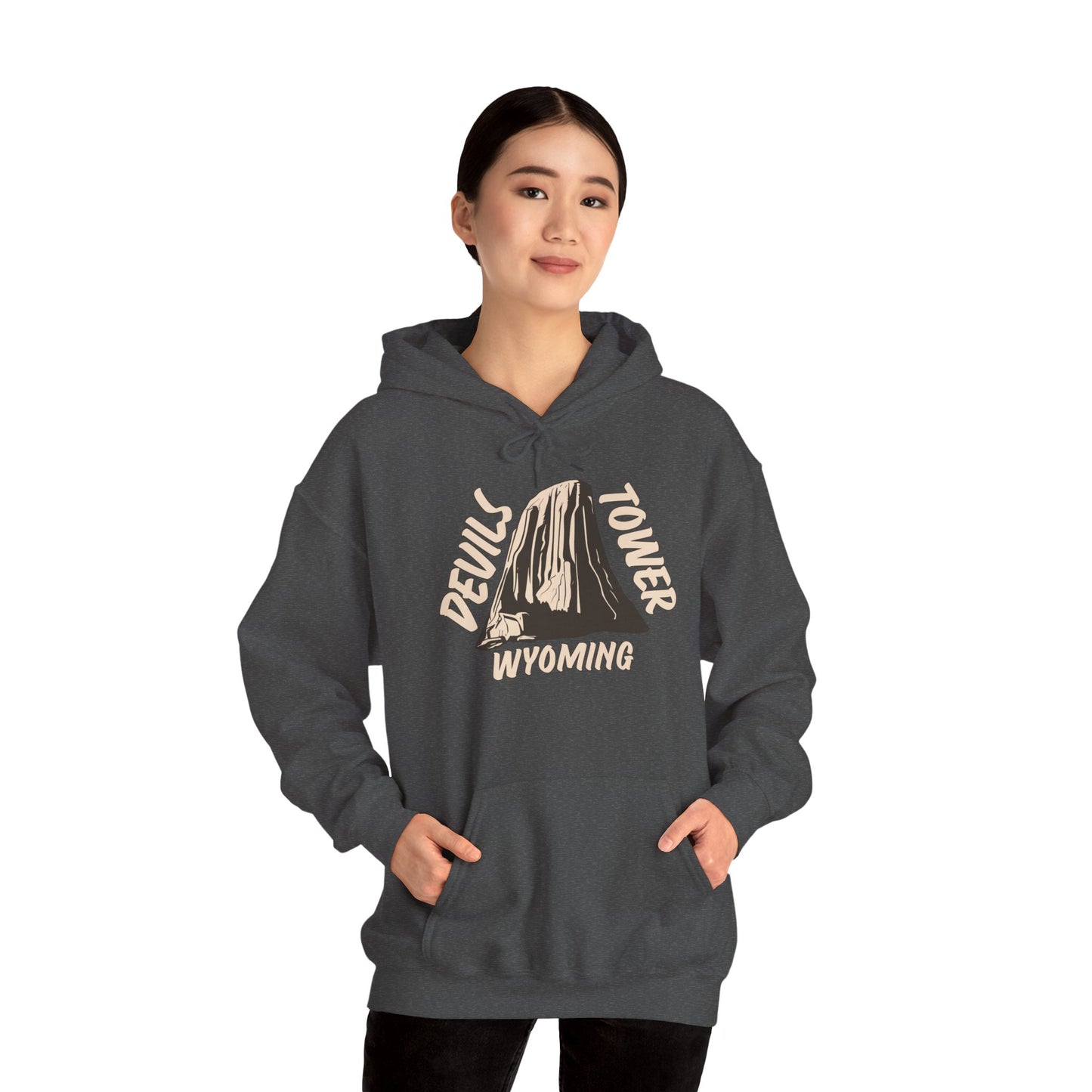 Devil's Tower National Monument Unisex Heavy Blend™ Hooded Sweatshirt