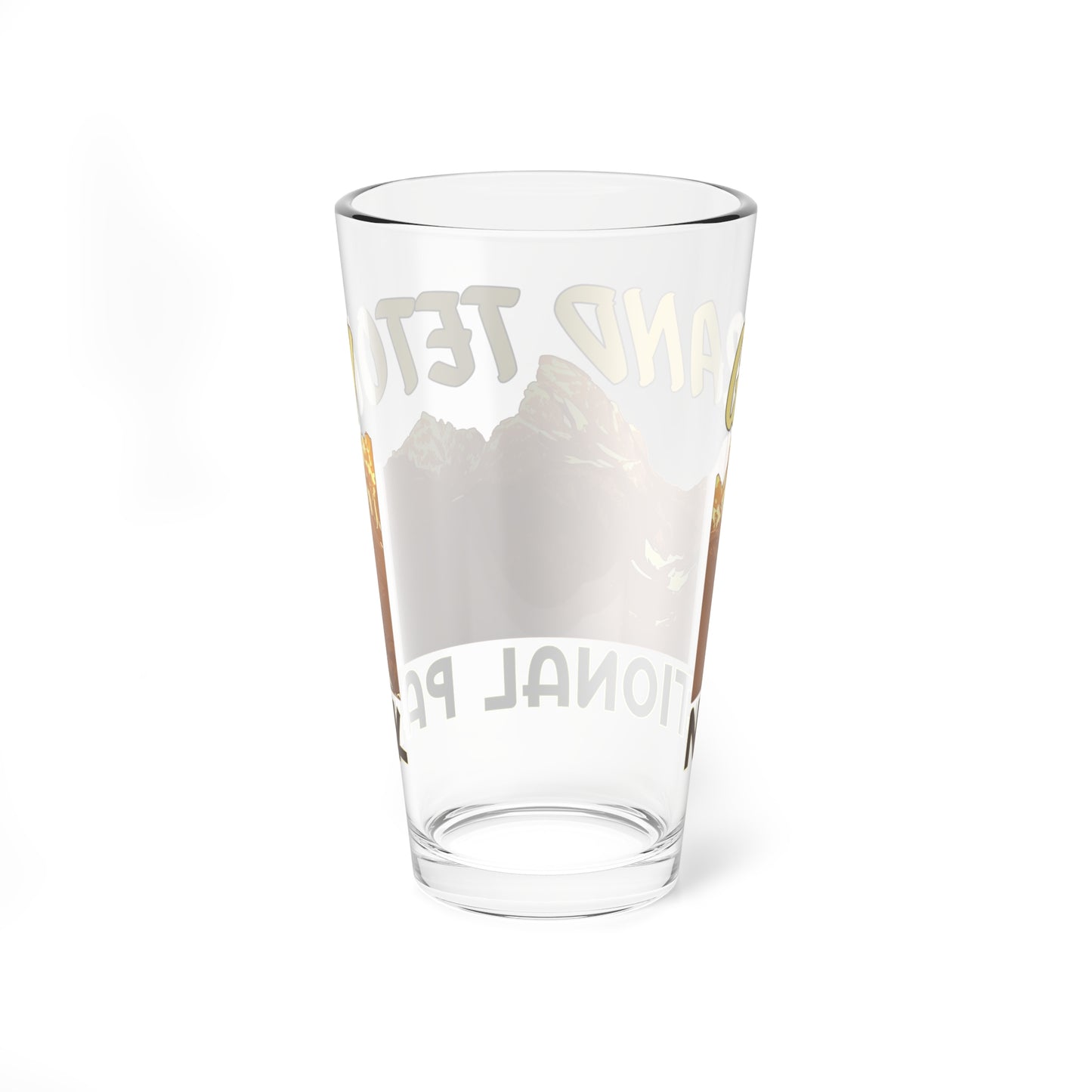 Grand Teton National Park Pint Glass, 16oz