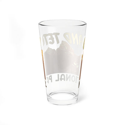 Grand Teton National Park Pint Glass, 16oz