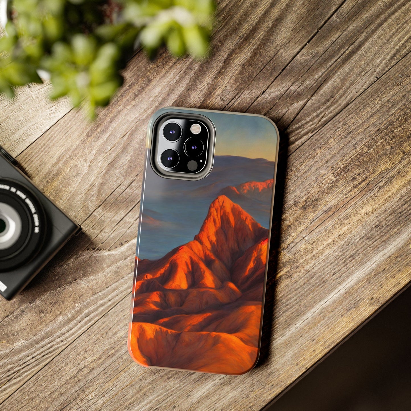 Death Valley National Park's Zabriskie Point Phone Cases, Non-Titled Version