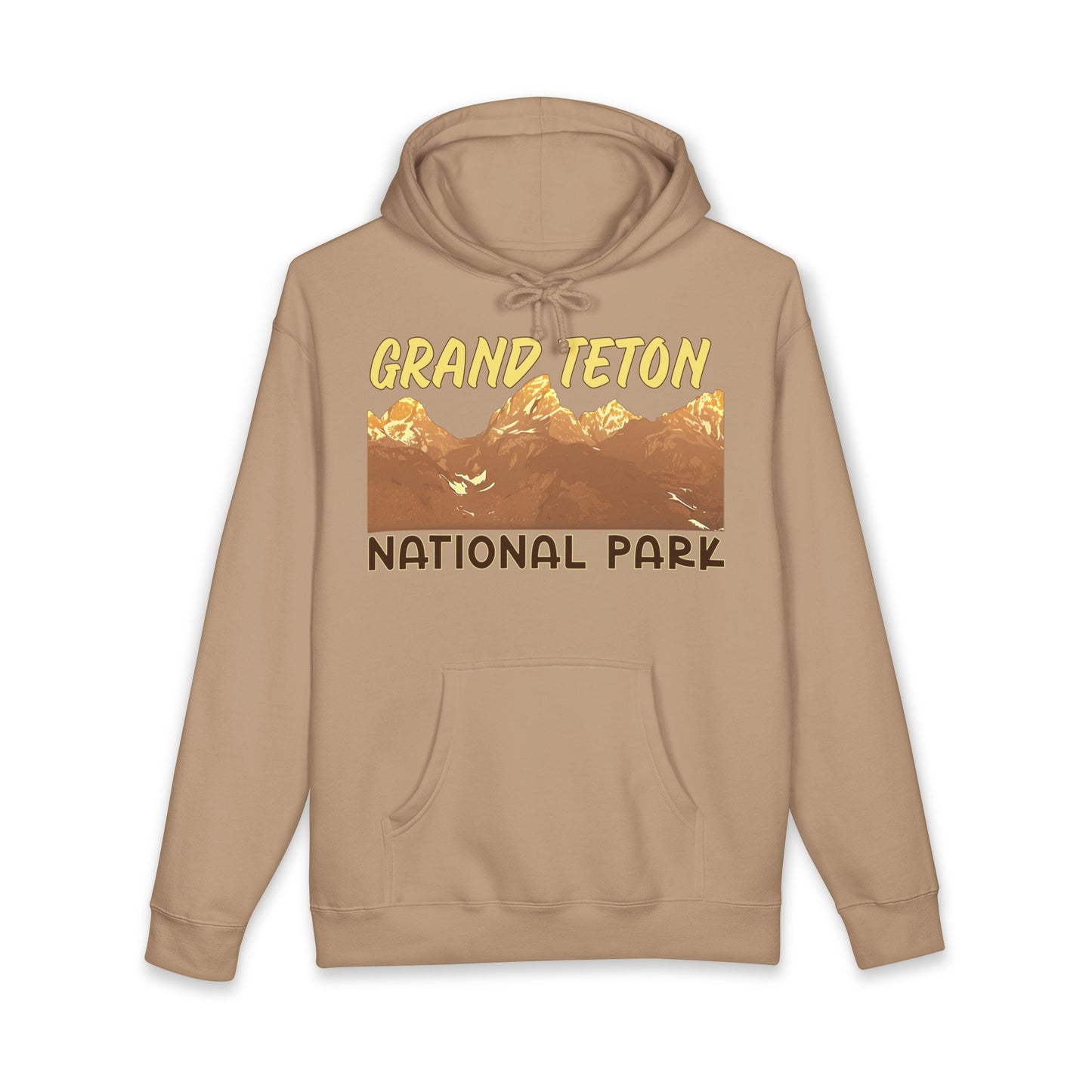 Grand Teton National Park Unisex Heavyweight Hooded Sweatshirt