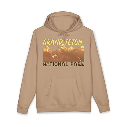 Grand Teton National Park Unisex Heavyweight Hooded Sweatshirt