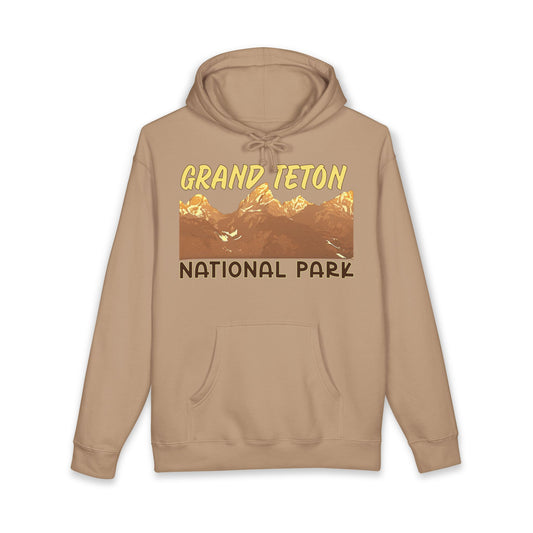 Grand Teton National Park Unisex Heavyweight Hooded Sweatshirt