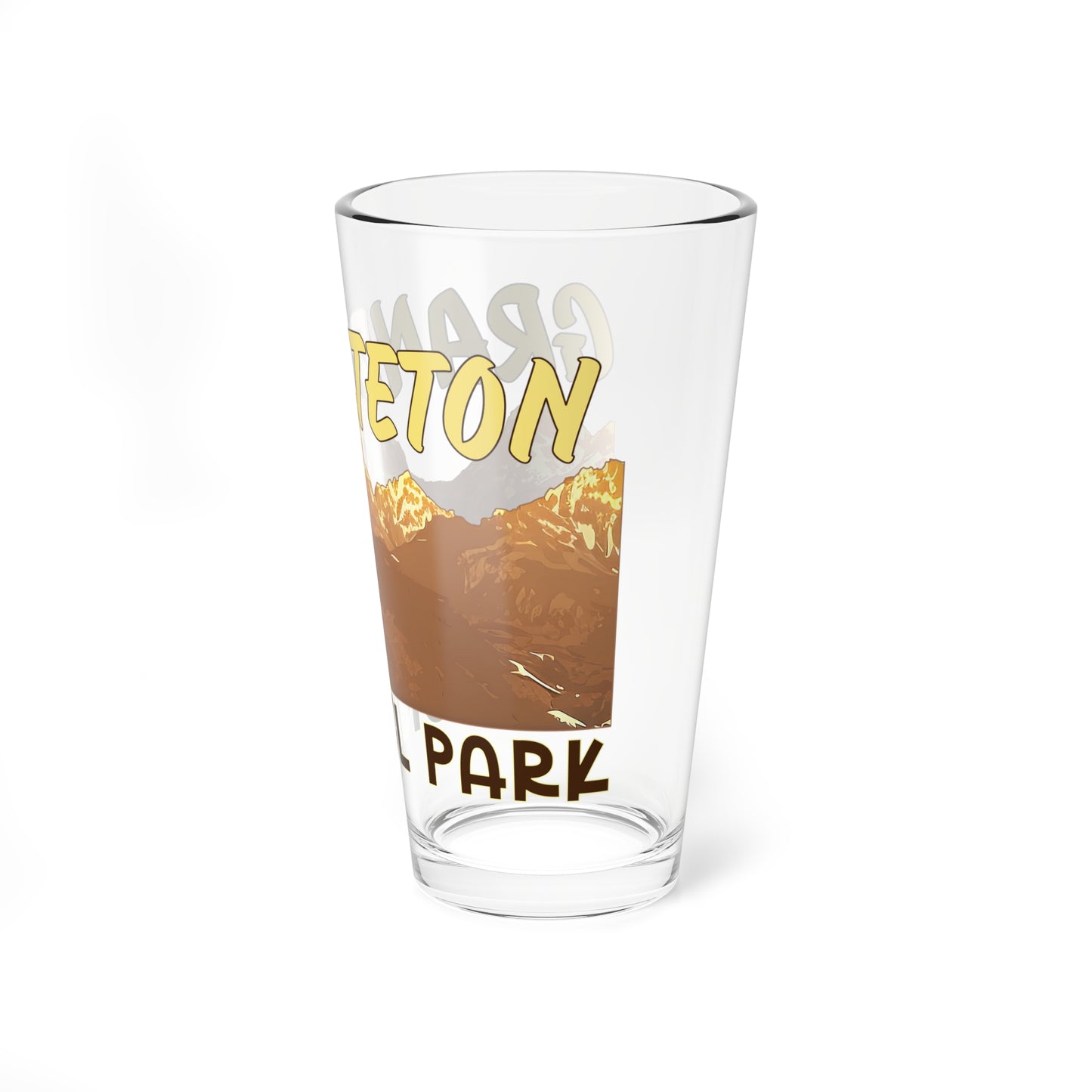 Grand Teton National Park Pint Glass, 16oz