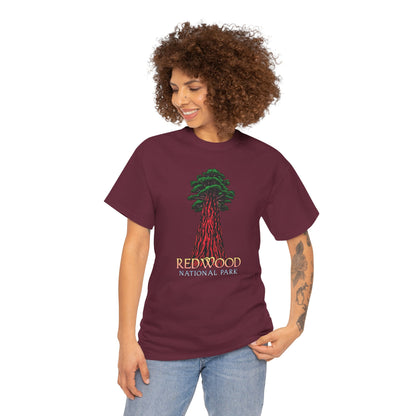 Redwood National Park Unisex Glidan Heavy Cotton Tee