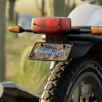 Pinnacles National Park Custom License Plate