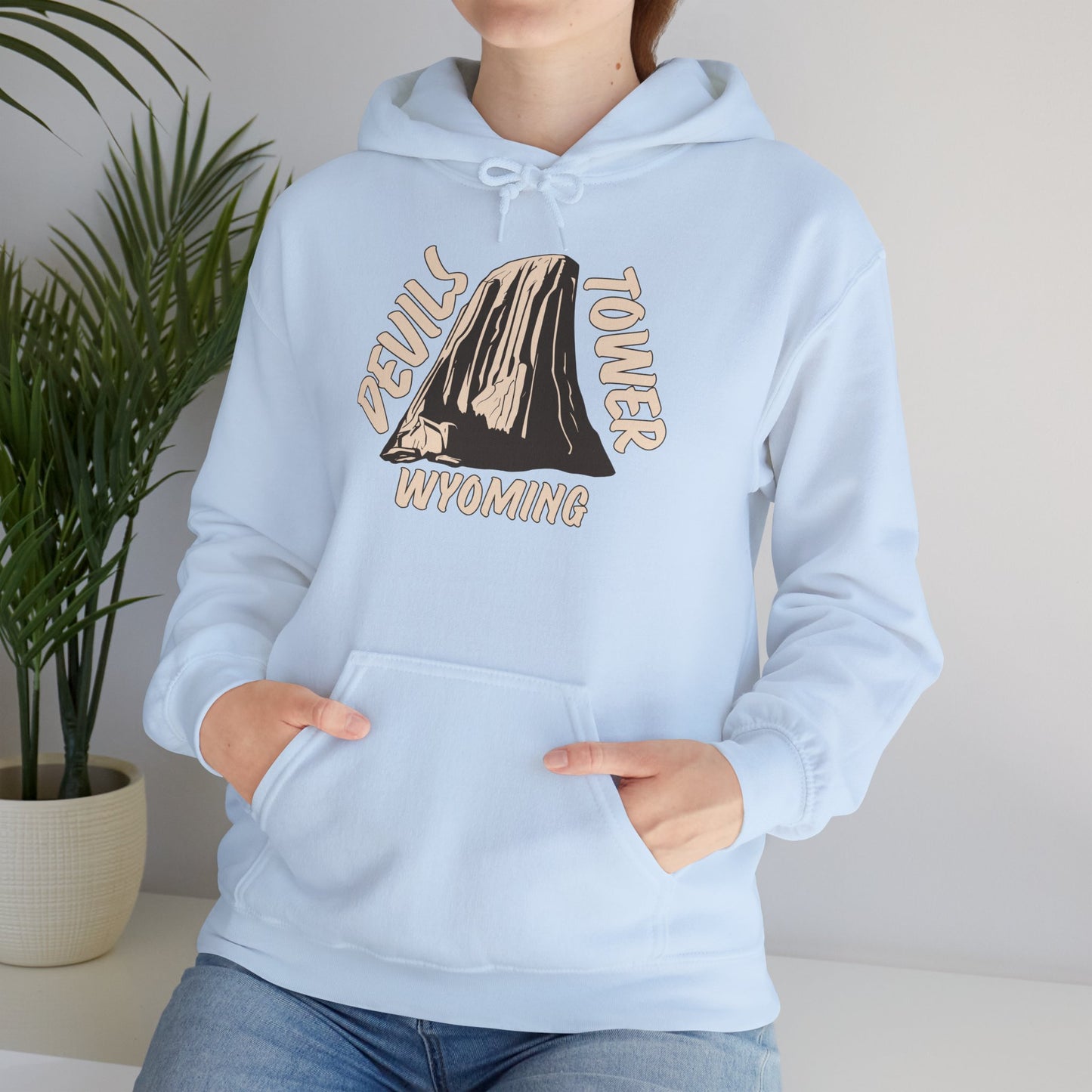 Devil's Tower National Monument Unisex Heavy Blend™ Hooded Sweatshirt