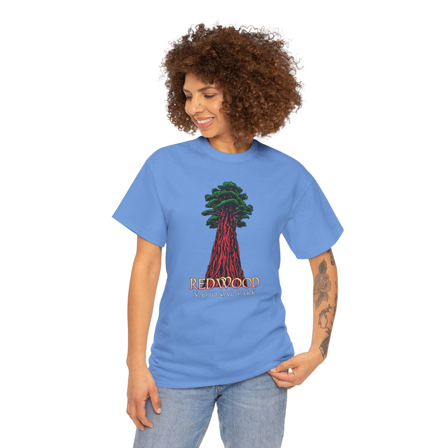 Redwood National Park Unisex Glidan Heavy Cotton Tee