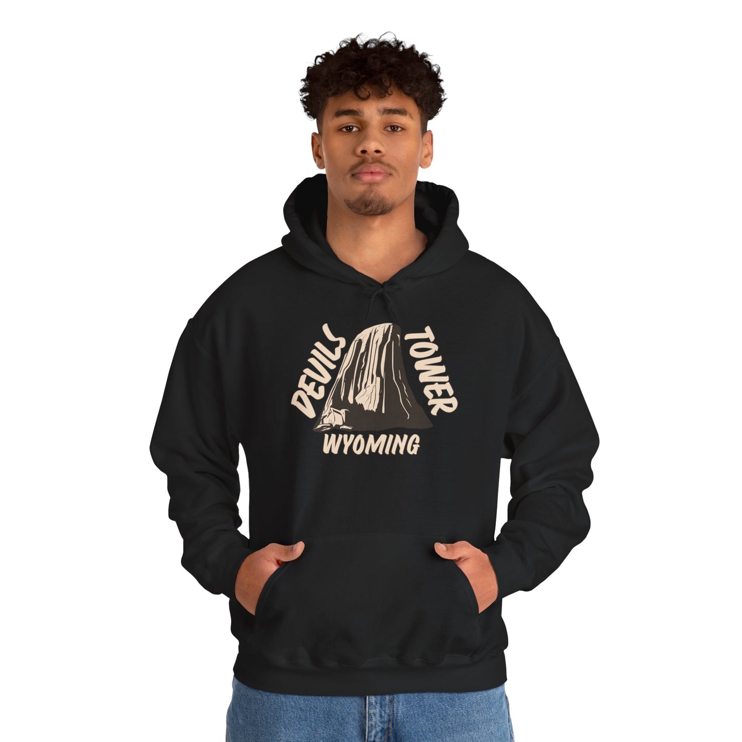 Devil's Tower National Monument Unisex Heavy Blend™ Hooded Sweatshirt