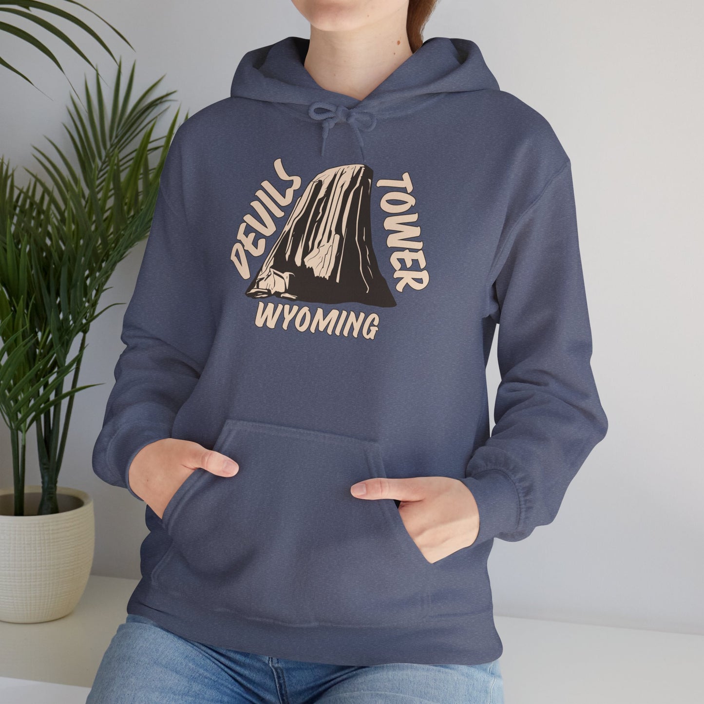 Devil's Tower National Monument Unisex Heavy Blend™ Hooded Sweatshirt