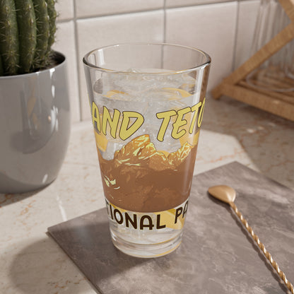 Grand Teton National Park Pint Glass, 16oz