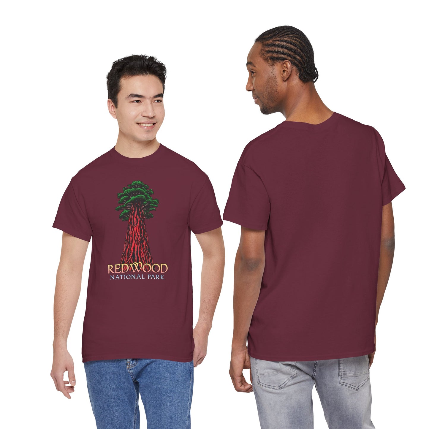 Redwood National Park Unisex Glidan Heavy Cotton Tee