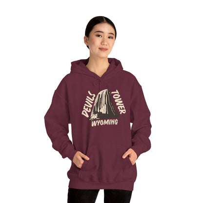Devil's Tower National Monument Unisex Heavy Blend™ Hooded Sweatshirt