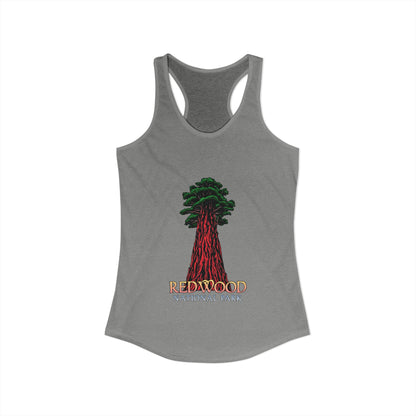 Redwood National Park Women's Ideal Racerback Tank