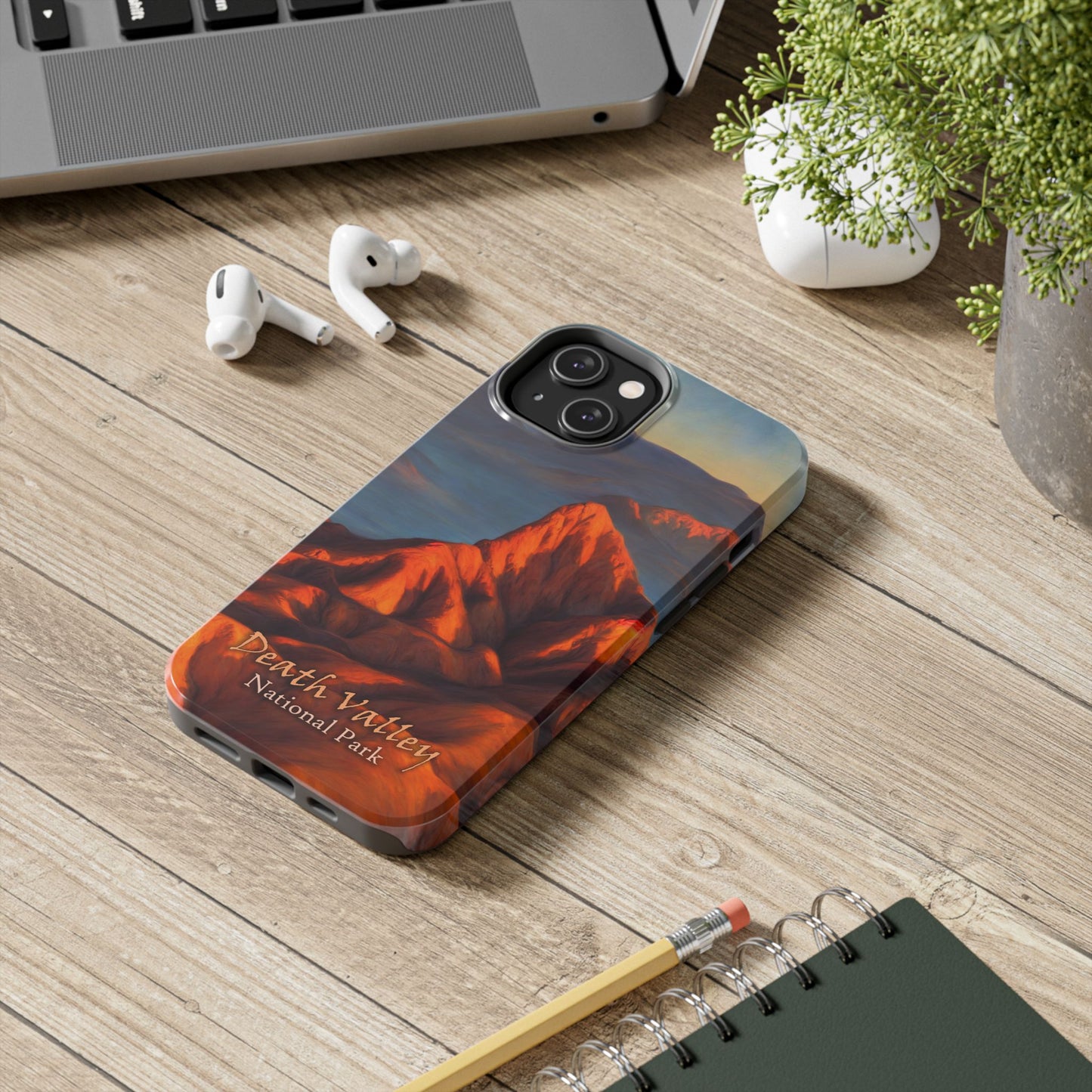 Death Valley National Park's Zabriskie Point Phone Cases