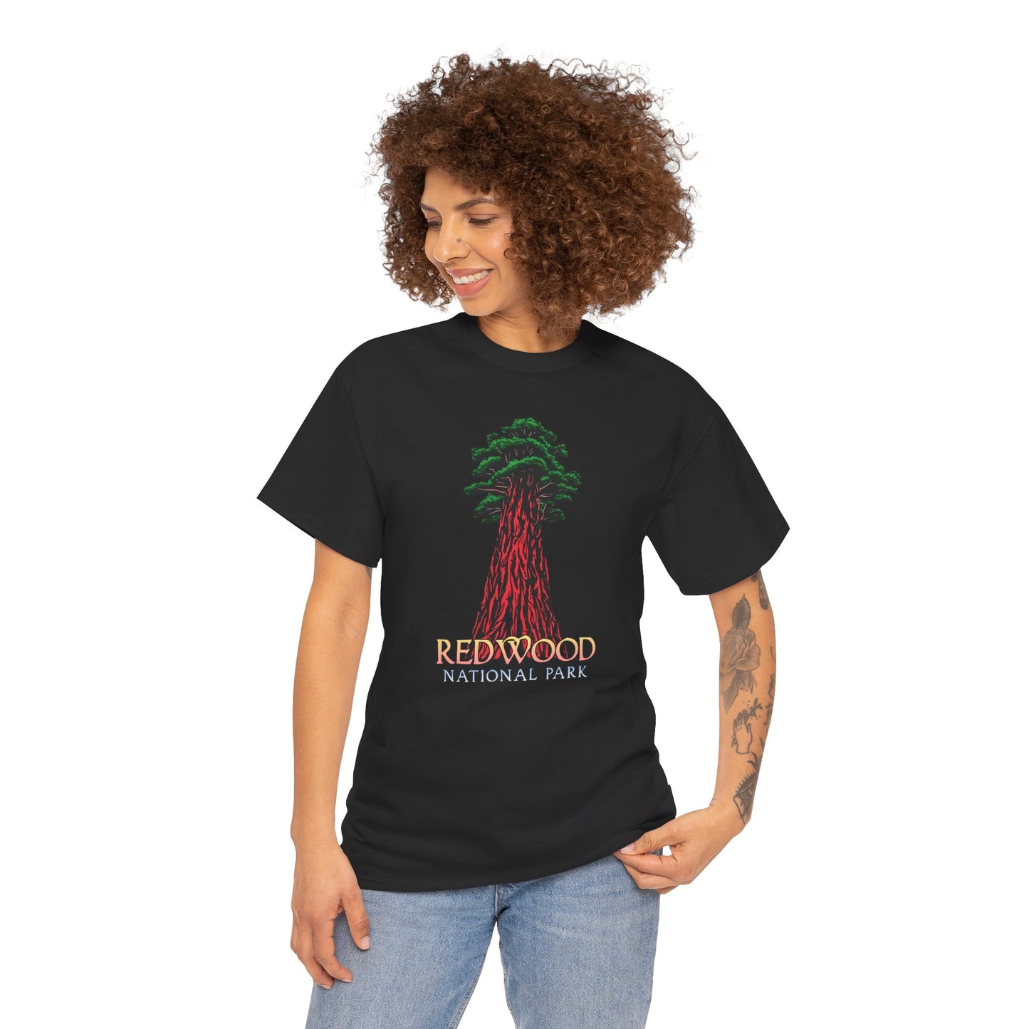 Redwood National Park Unisex Glidan Heavy Cotton Tee