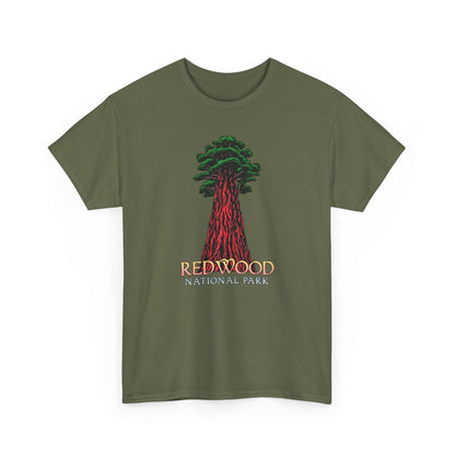 Redwood National Park Unisex Glidan Heavy Cotton Tee