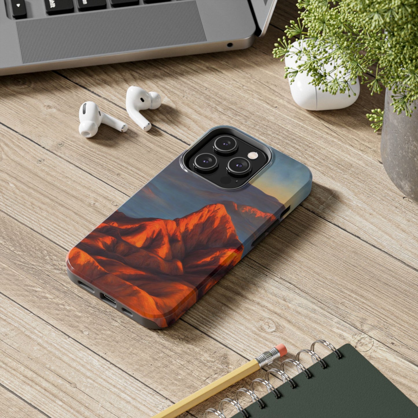 Death Valley National Park's Zabriskie Point Phone Cases, Non-Titled Version