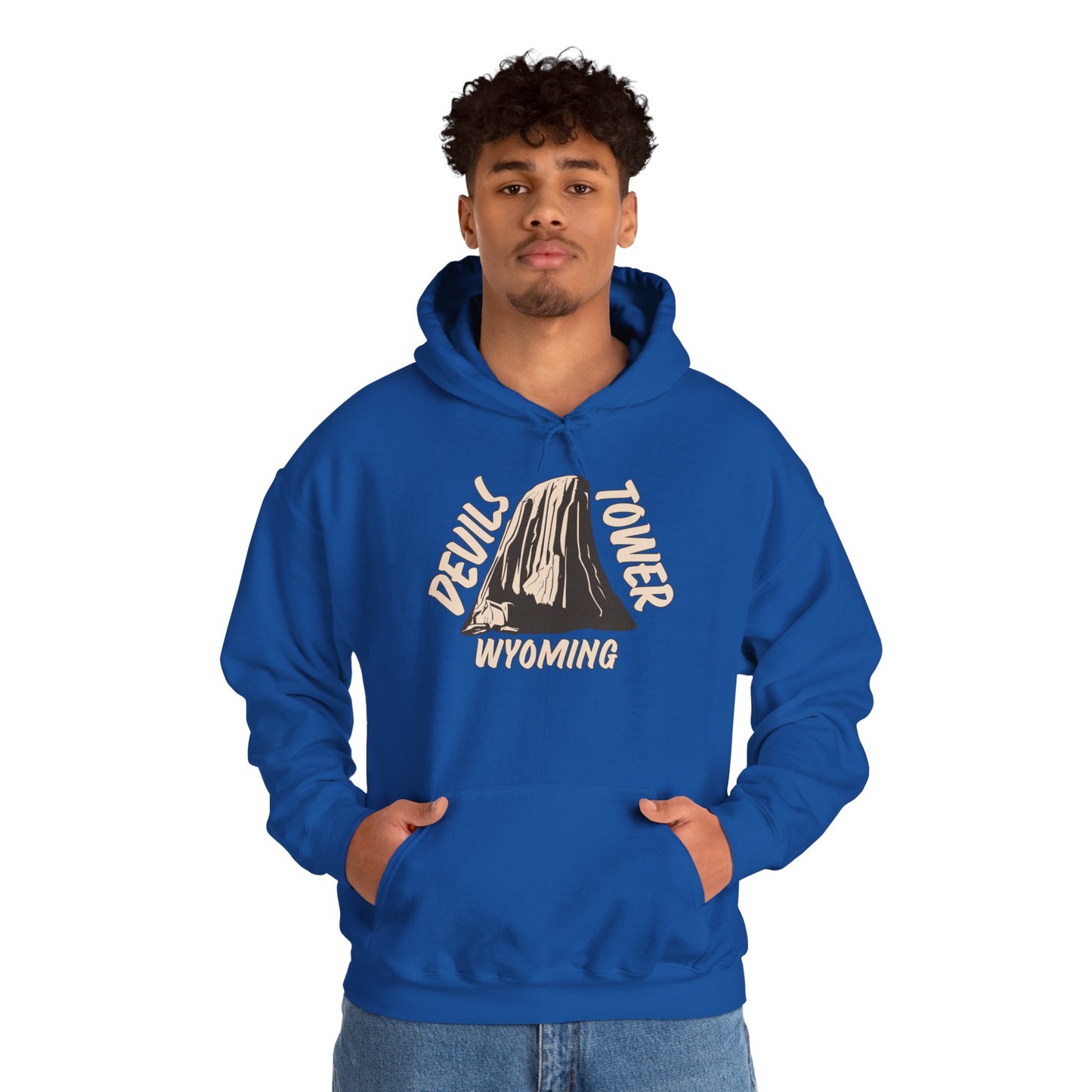 Devil's Tower National Monument Unisex Heavy Blend™ Hooded Sweatshirt
