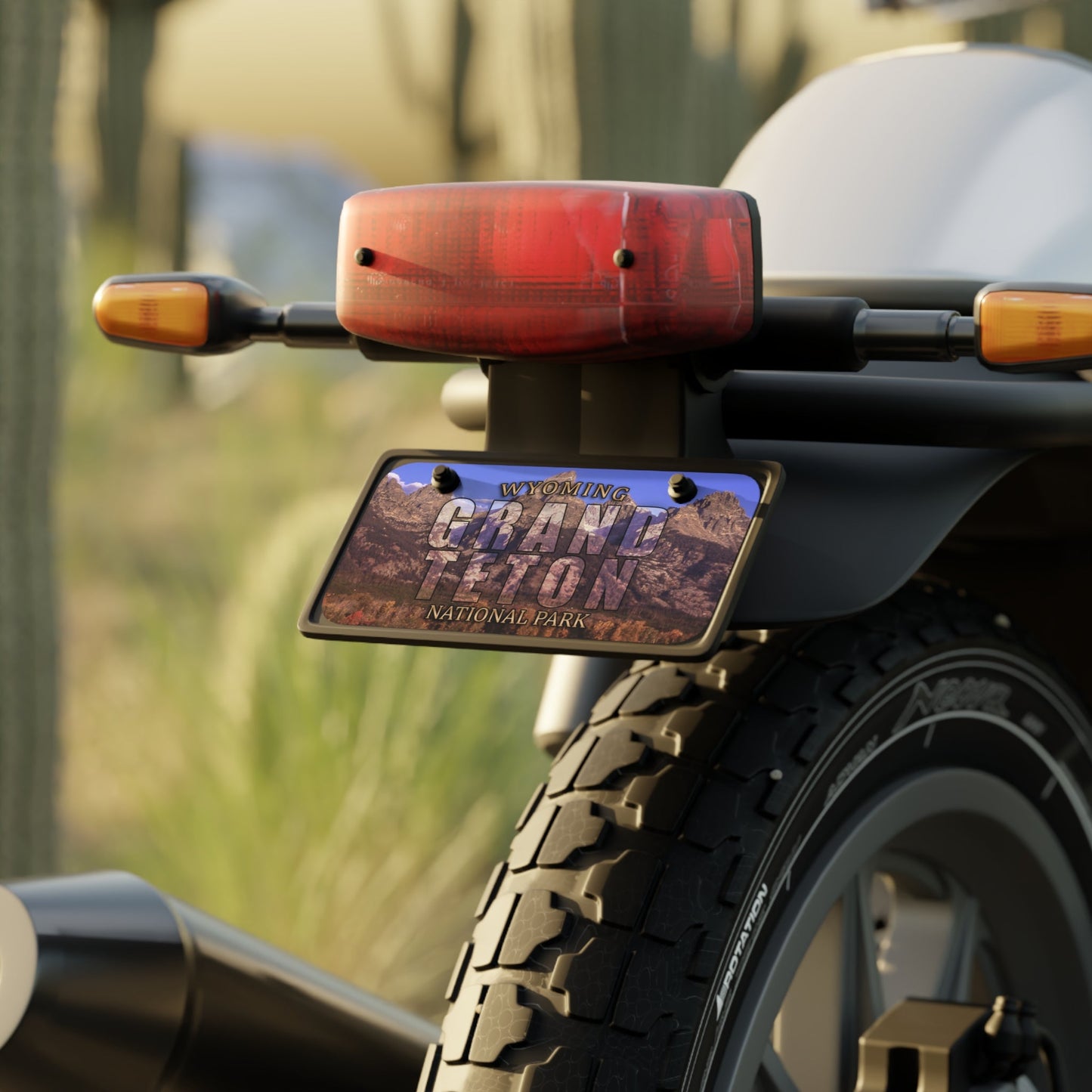 Grand Teton National Park Custom License Plate