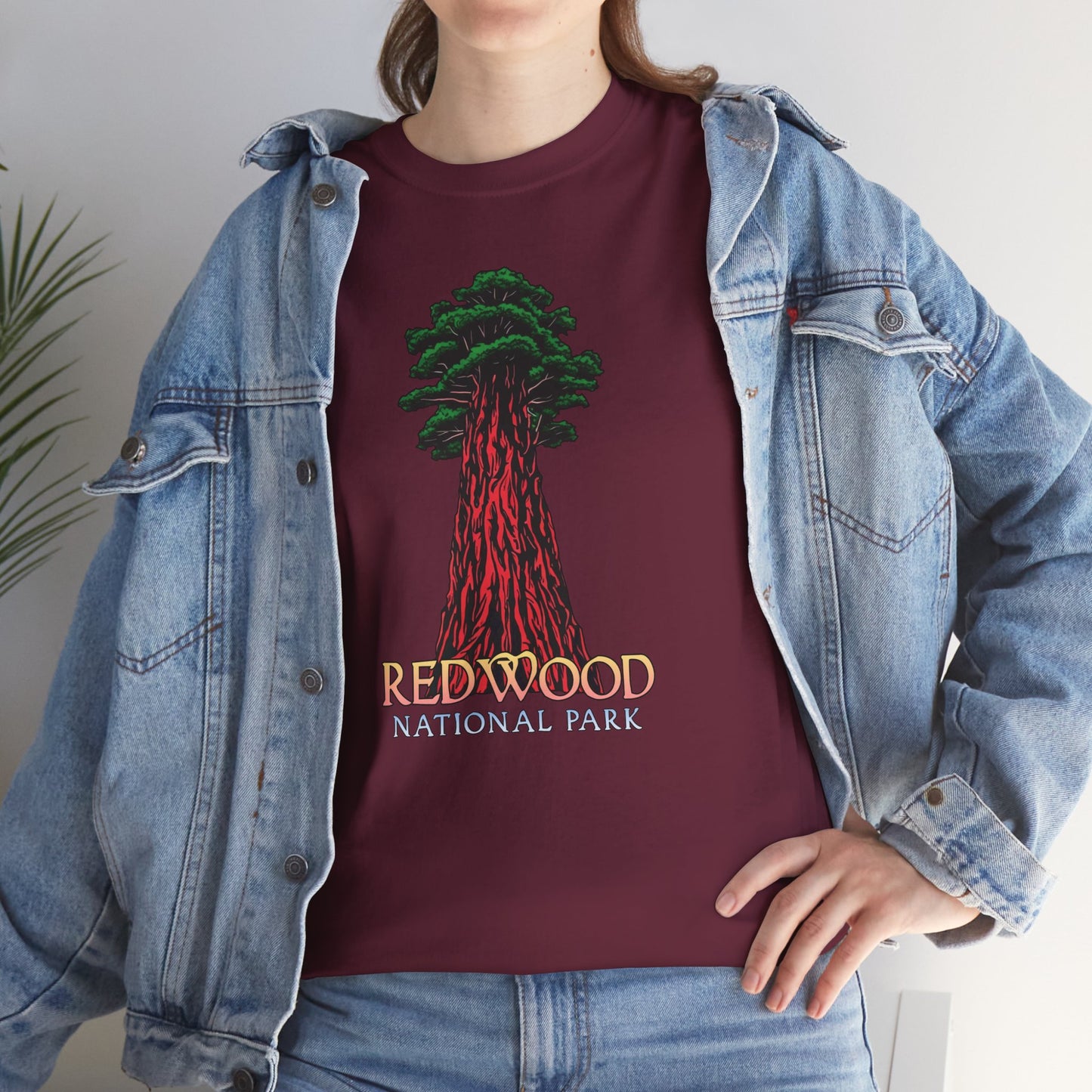 Redwood National Park Unisex Glidan Heavy Cotton Tee