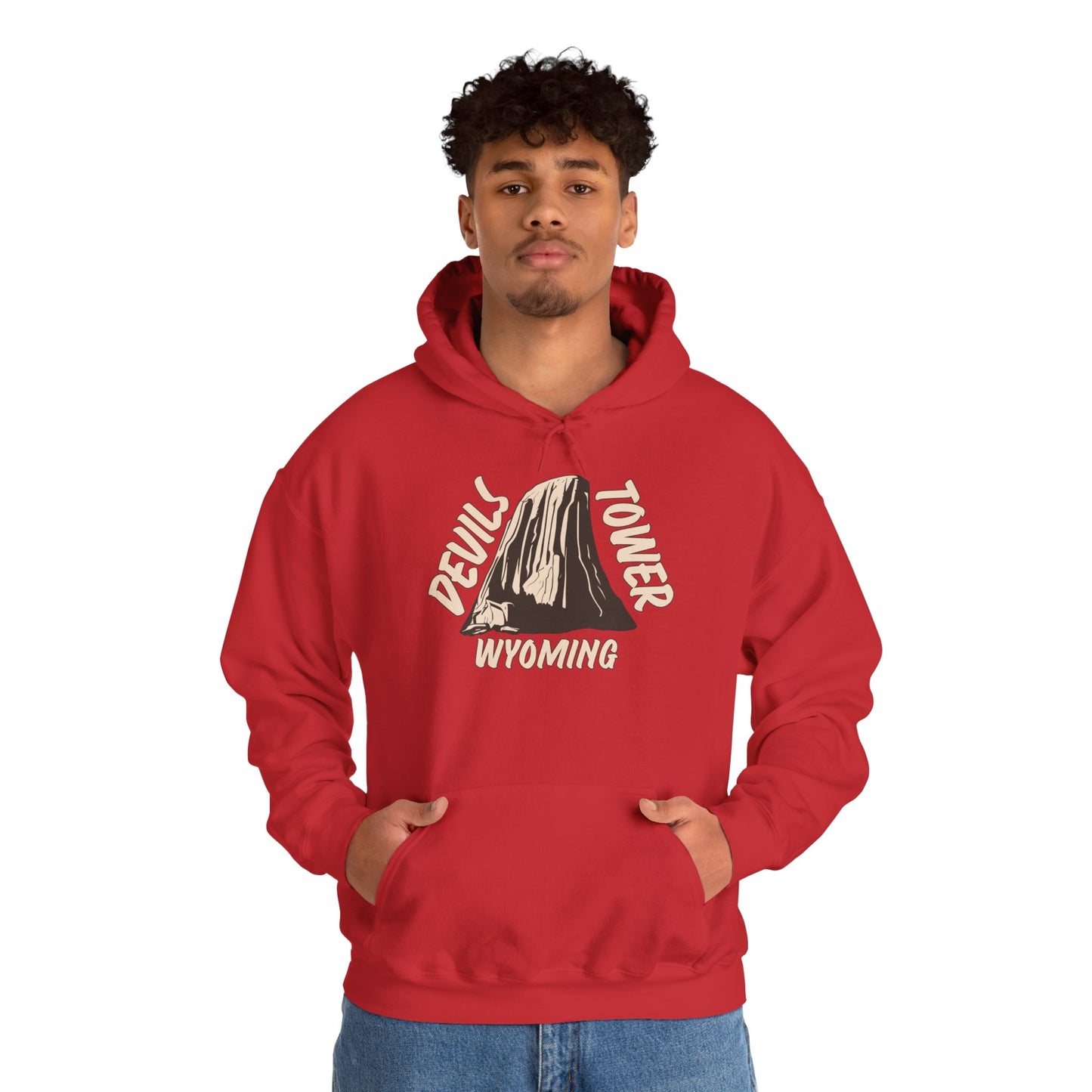 Devil's Tower National Monument Unisex Heavy Blend™ Hooded Sweatshirt