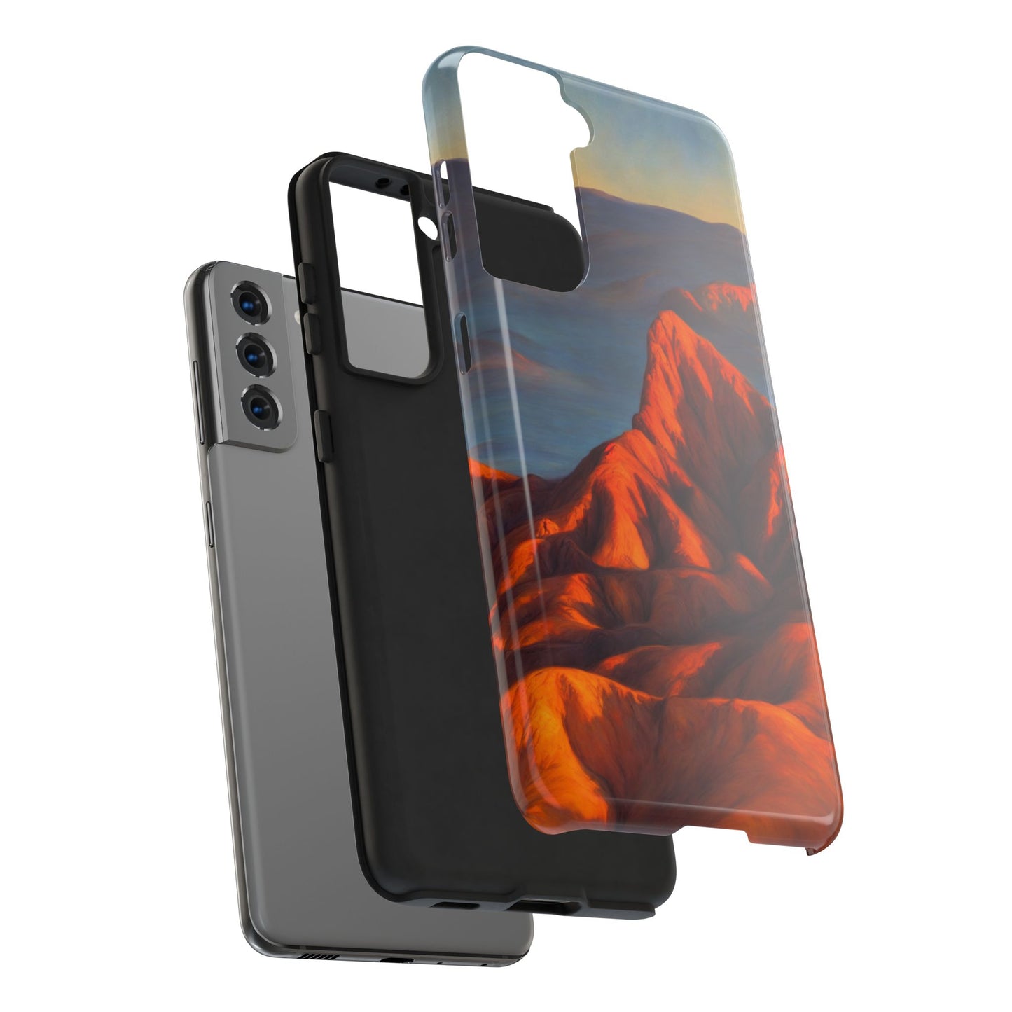 Death Valley National Park's Zabriskie Point Phone Cases, Non-Titled Version