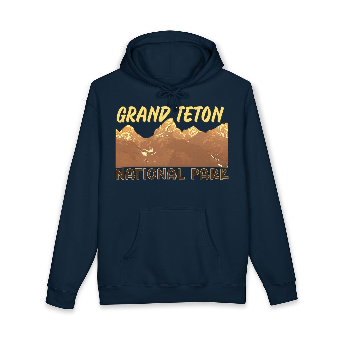 Grand Teton National Park Unisex Heavyweight Hooded Sweatshirt