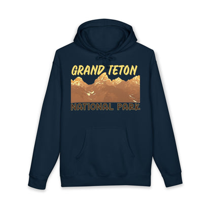 Grand Teton National Park Unisex Heavyweight Hooded Sweatshirt