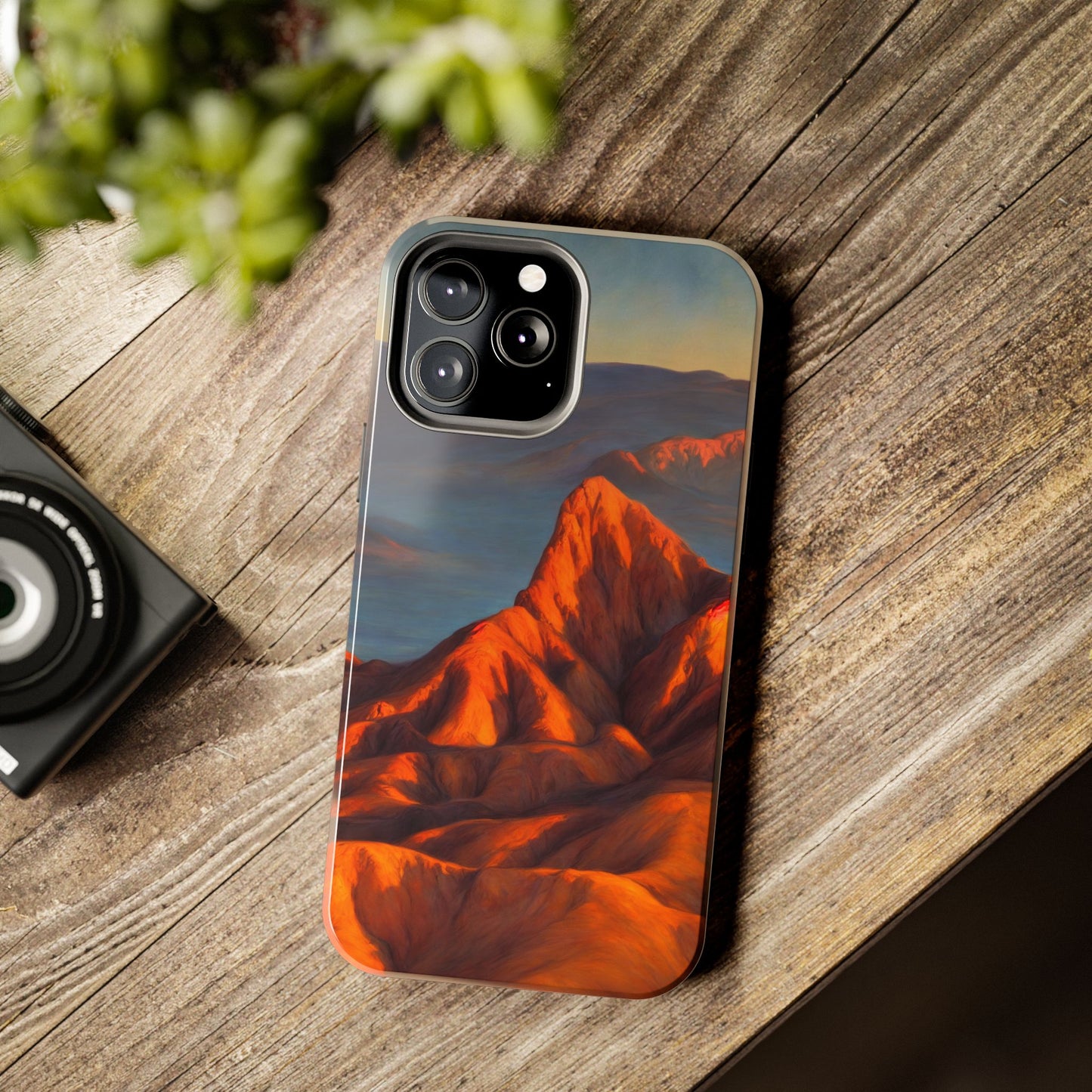 Death Valley National Park's Zabriskie Point Phone Cases, Non-Titled Version