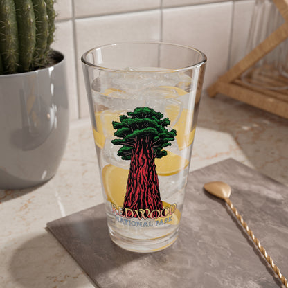 Redwood National Park Pint Glass, 16oz