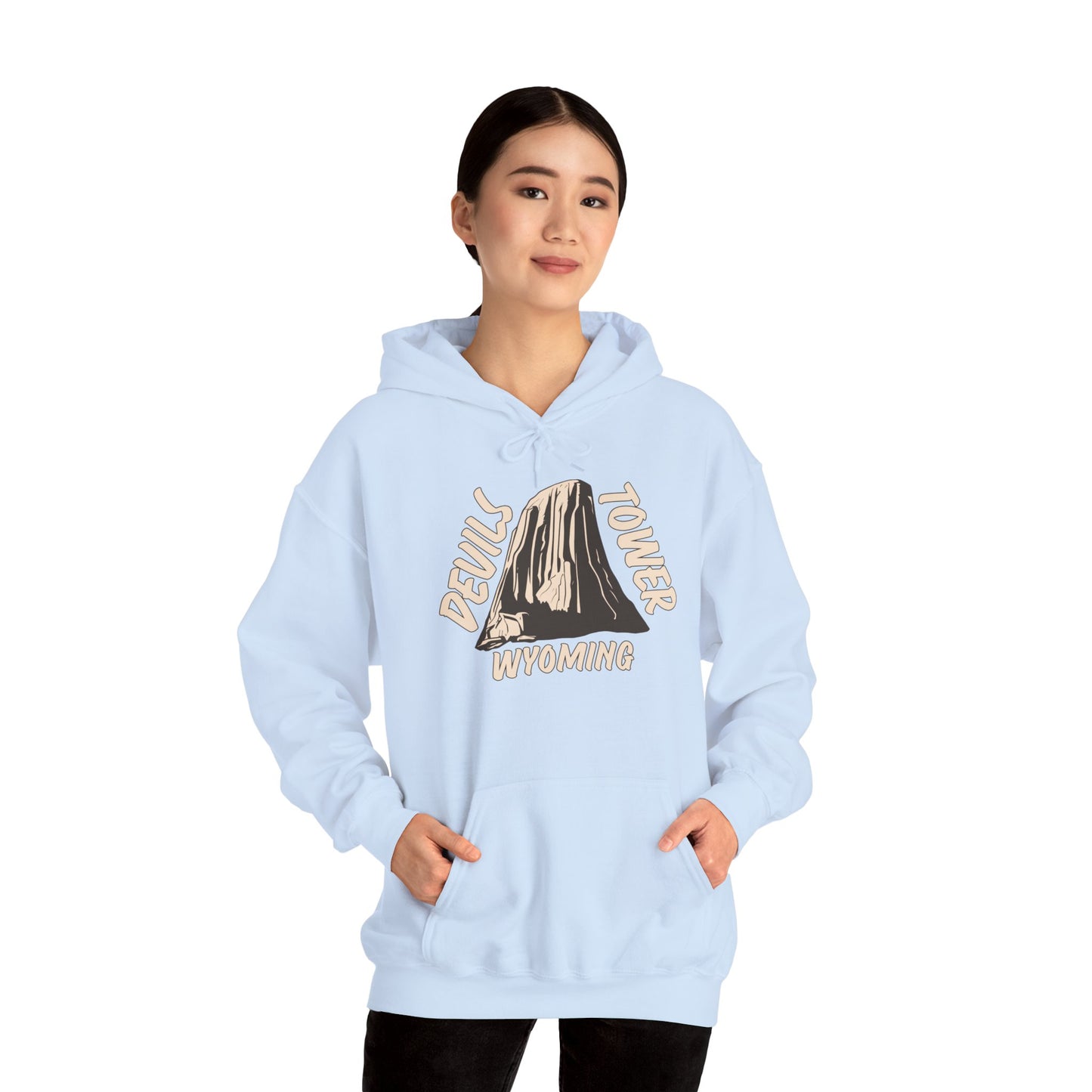 Devil's Tower National Monument Unisex Heavy Blend™ Hooded Sweatshirt