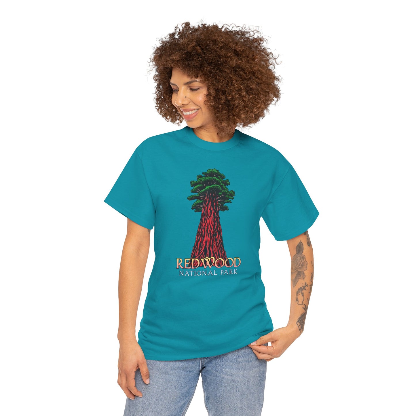 Redwood National Park Unisex Glidan Heavy Cotton Tee