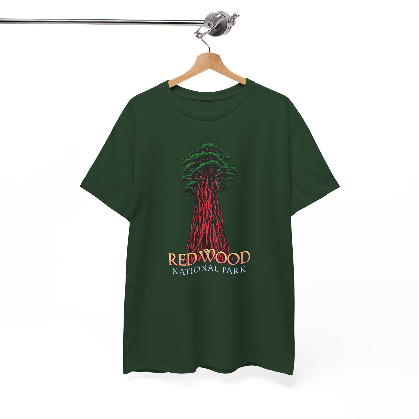 Redwood National Park Unisex Glidan Heavy Cotton Tee