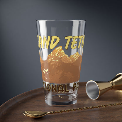 Grand Teton National Park Pint Glass, 16oz