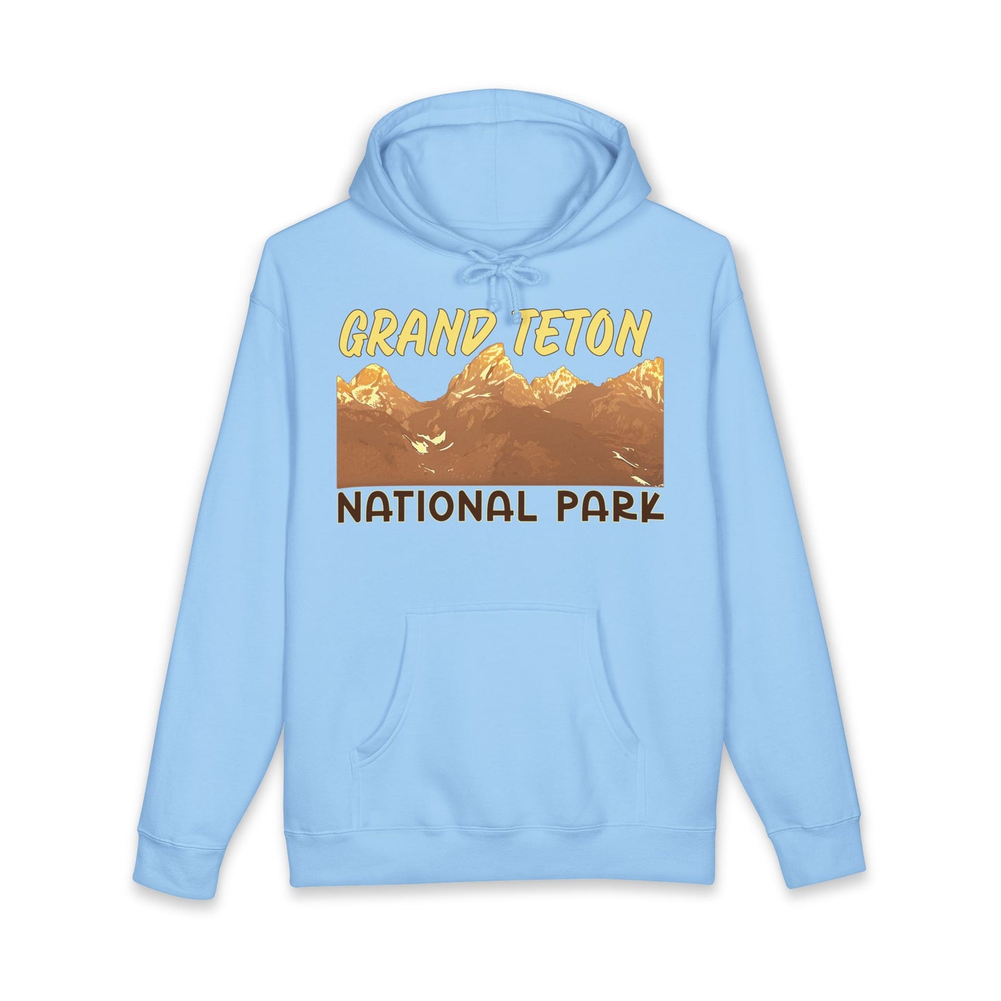 Grand Teton National Park Unisex Heavyweight Hooded Sweatshirt