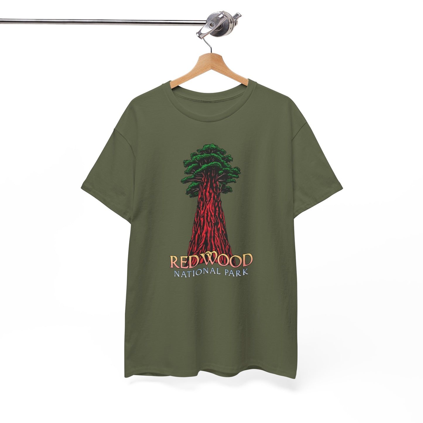 Redwood National Park Unisex Glidan Heavy Cotton Tee