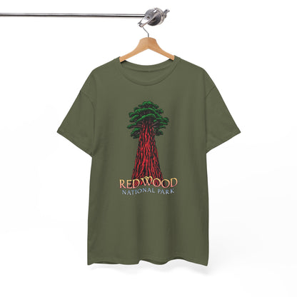 Redwood National Park Unisex Glidan Heavy Cotton Tee