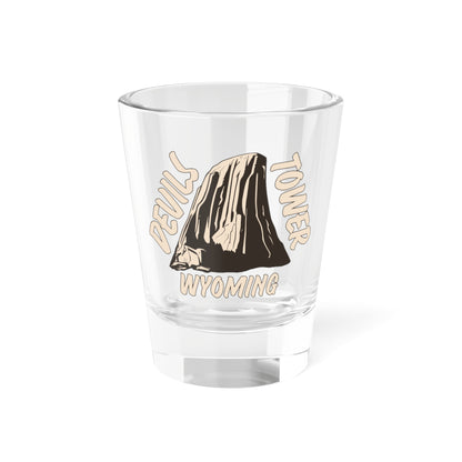 Devils Tower Shot Glass, 1.5oz