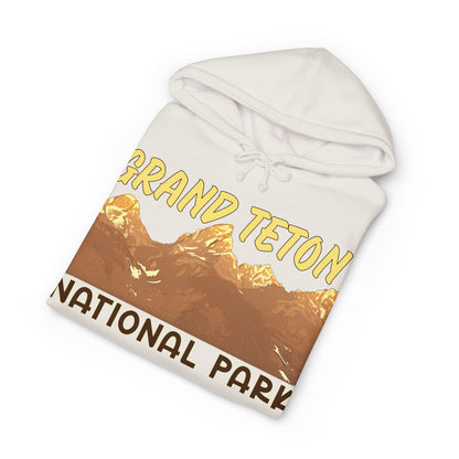 Grand Teton National Park Unisex Heavyweight Hooded Sweatshirt